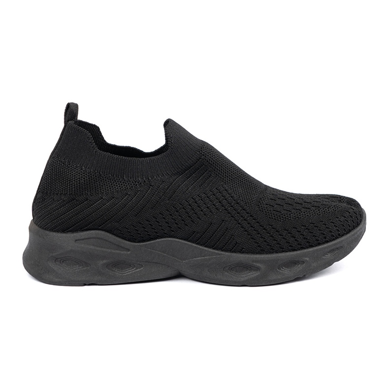 Botas esportivas femininas, preto escorregou