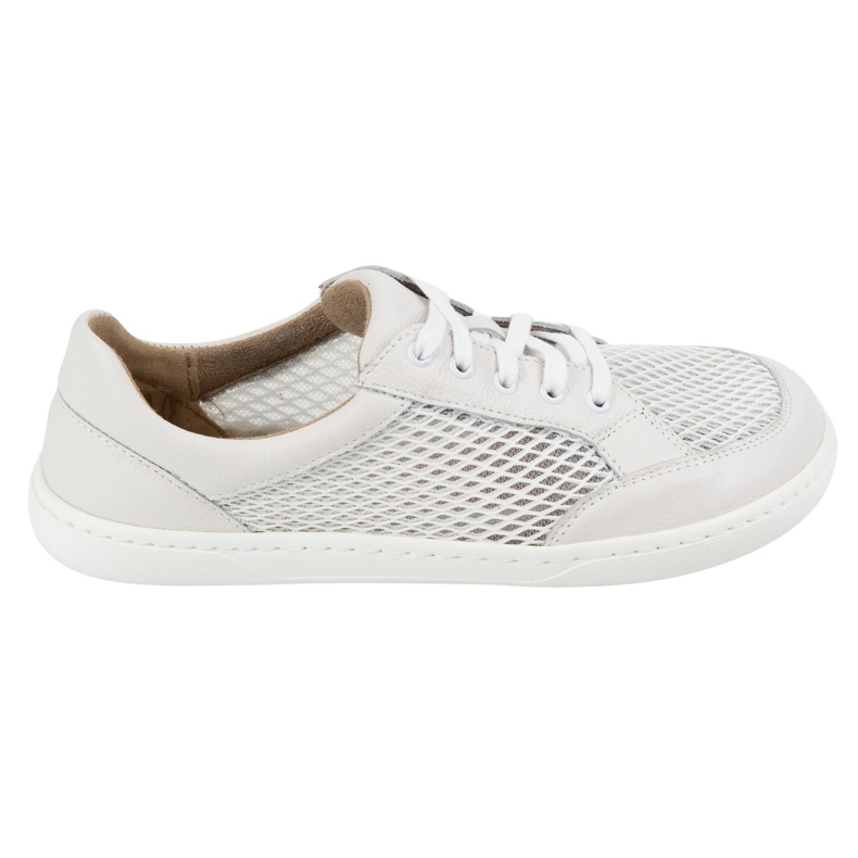 WASAK Sapatos femininos de couro minimalista feminino 0772sw branco