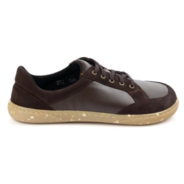 Sapatos femininos descalços de couro marrom 0772w Wasak - calçados naturais minimalistas