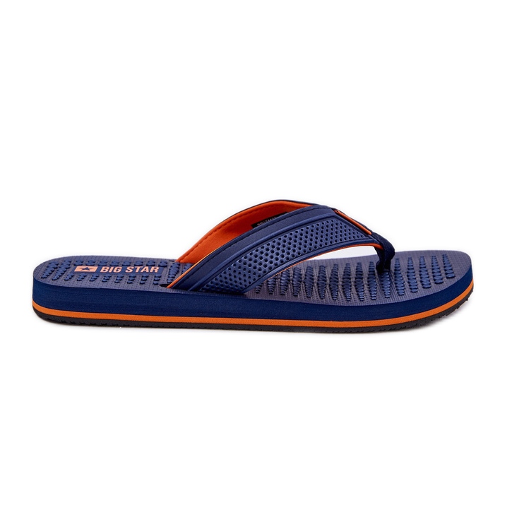 Flip -flops masculino Big Star RR174437 azul marinho