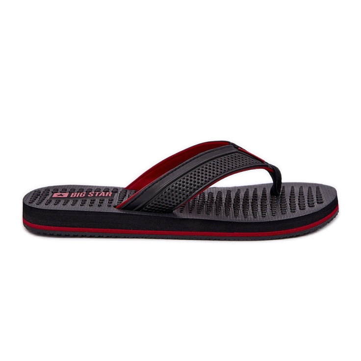 Flip -flops masculino Big Star RR174441 Black preto