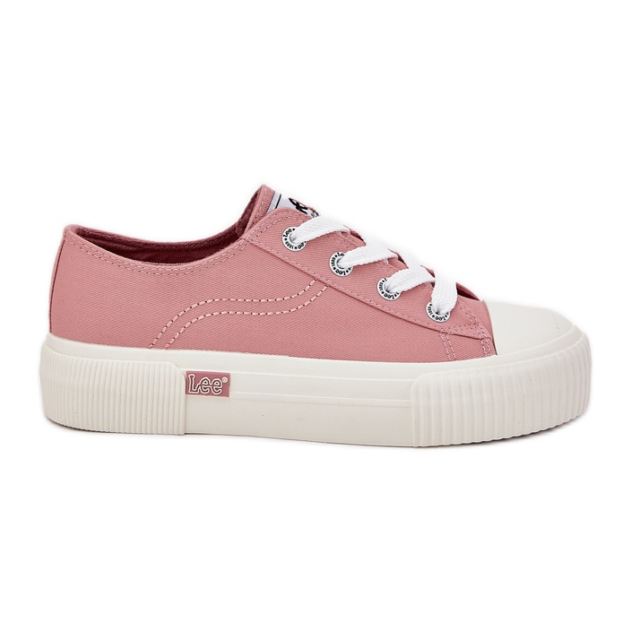 Tênis femininos na plataforma Lee Isla C Women Low 50251001 Pink rosa