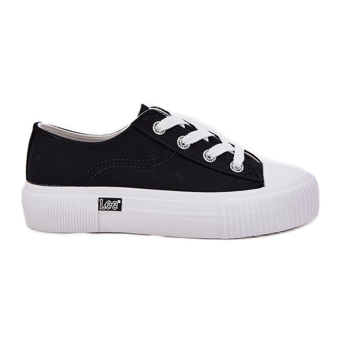 Tênis femininos na plataforma Lee Isla C Women Low 50251001 Black preto