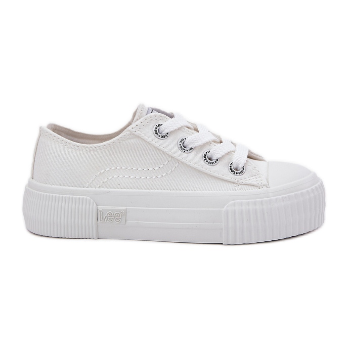 Tênis para jovens infantis Lee Isla C Low 50251058 White branco