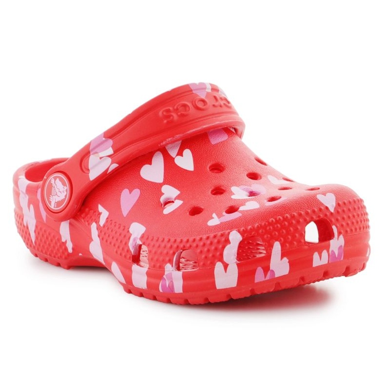 CROCS Classic VDay Clog T 209755-6ZR FLIP-FLOPS vermelho