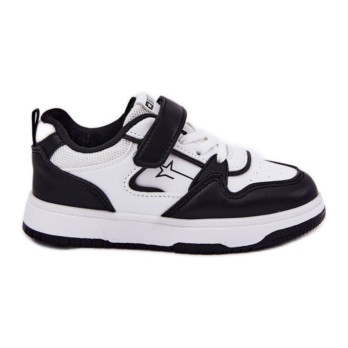 Big Star Sneakers de crianças leves RR374052 Branco e Preto