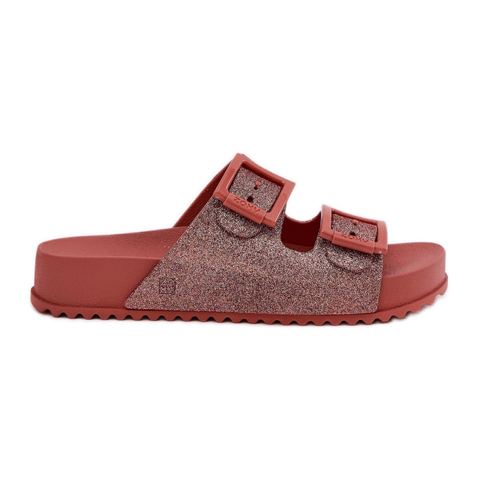 Flipes femininas perfumadas com brilho e fivelas Zaxy RR285025 Pink sujo rosa Flipes femininas perfumadas com brilho e fivelas Zaxy RR285025 Pink sujo rosa