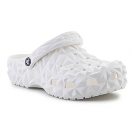 CROCS CLASS GEOMETRIC CLG 209563-100 FLIPS FLIPS branco