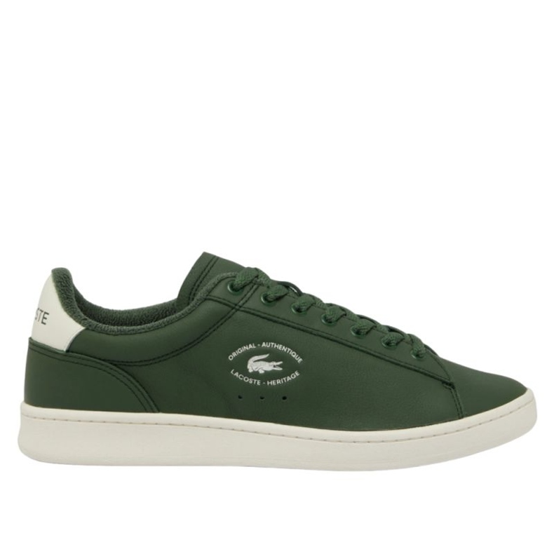 Tênis masculinos lacoste carnaby conjunto tênis tênis tênis verdes tênis verdes (748SMA00121X3)