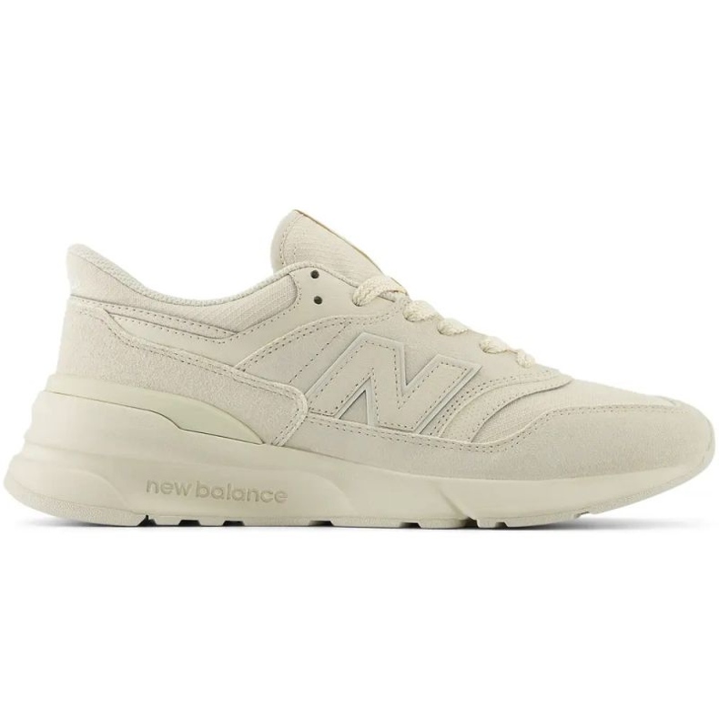 Sneakers femininos New Balance 997 Beige Suede Sports Shoes (U997RME) bege