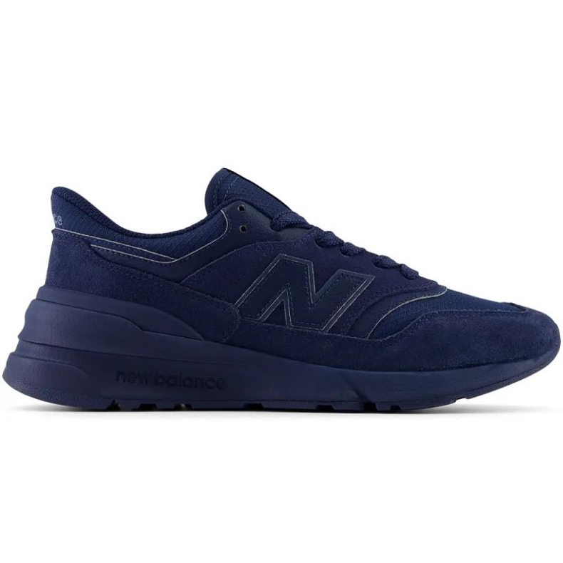 Sneakers masculinos New Balance 997 Esportes de estilo de vida esportiva Navy Shoes Sports Shoes (U997RMH) azul