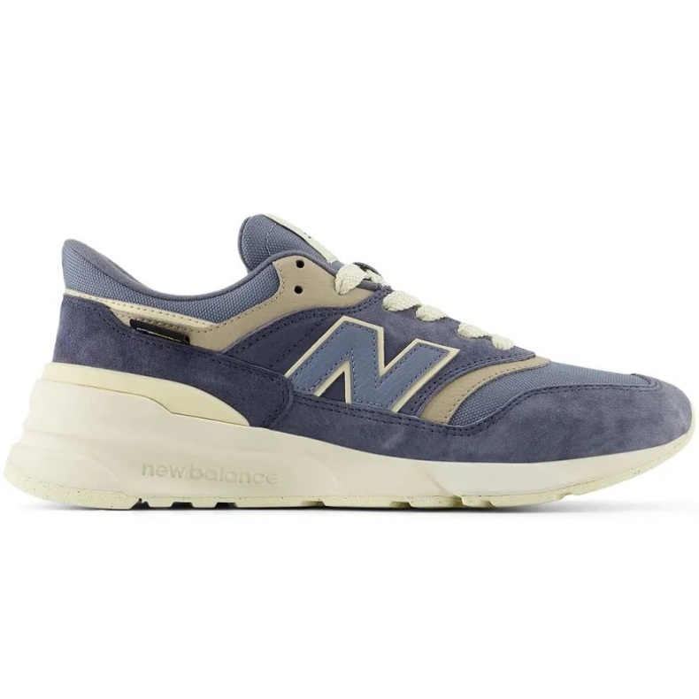 Tênis masculinos New Balance 997 Lifestyle Blue Suede Sports Shoes (U997Roc) azul