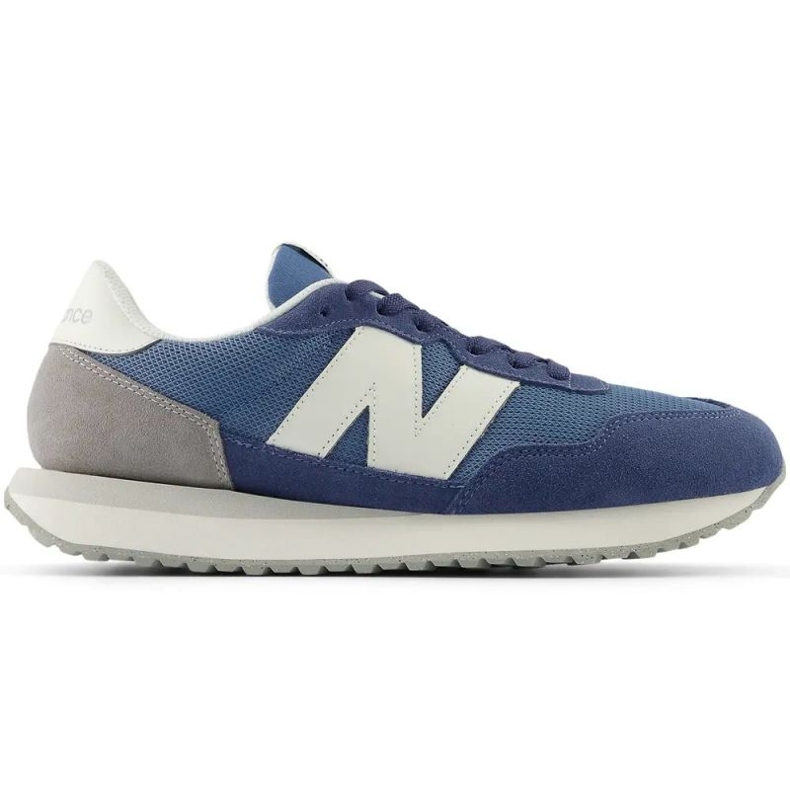 Sneakers masculinos New Balance 237 Blue Suede Sports Shoes (MS237LBW) azul