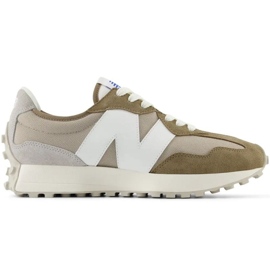 Tênis femininos/masculinos New Balance 327 Bronze Suede Sports Shoes (U327CH) marrom