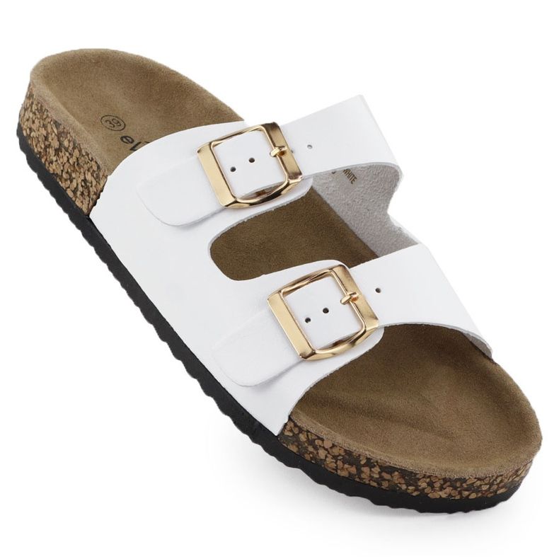 EVento Flip Flip Flip With Buckles White Event 8323 branco