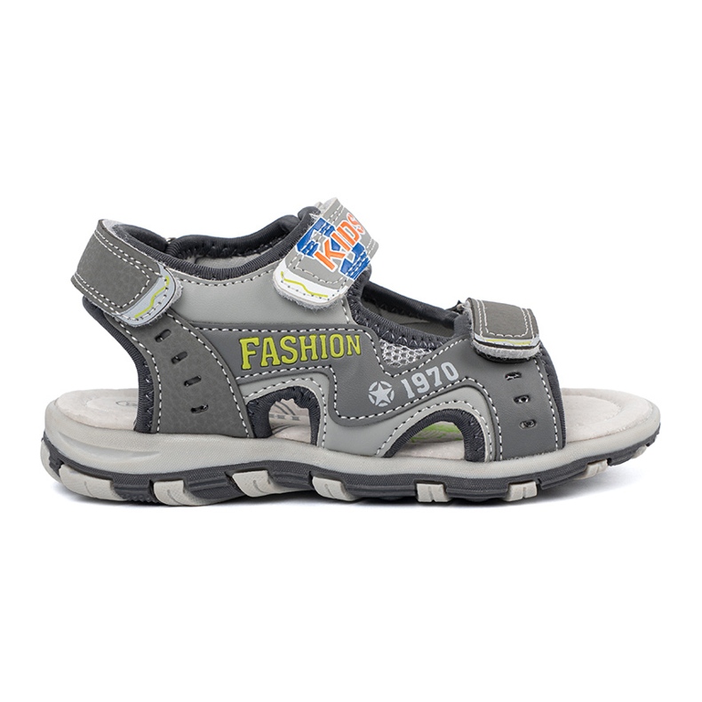 Shelvt Sandals Grey Boys cinza