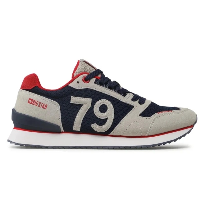 Sapatos esportivos masculinos Memória de espuma Big Star LL174256 bege