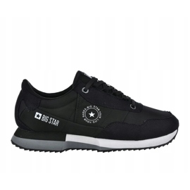 Big Star Sapatos masculinos Sapatos esportivos de grande estrela nn174420 preto Big Star Sapatos masculinos Sapatos esportivos de grande estrela nn174420 preto