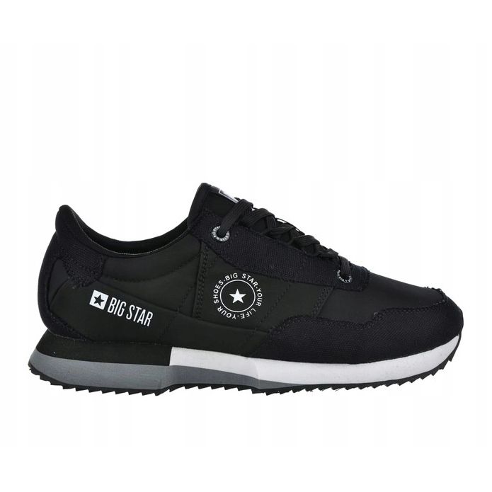 Big Star Sapatos masculinos Sapatos esportivos de grande estrela nn174420 preto