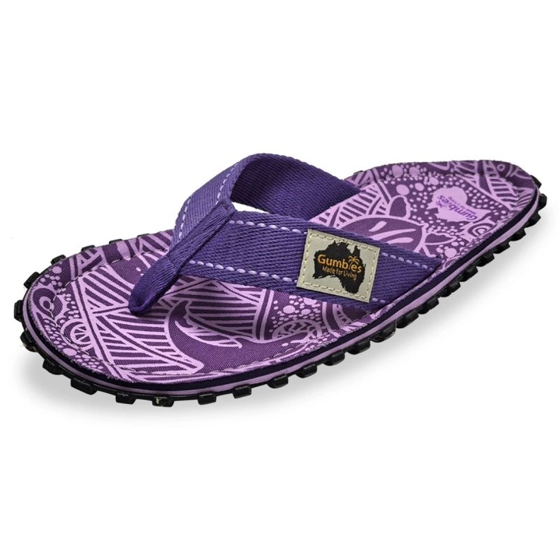 Ilhas japonesas de Gumbies Flip-flops Unissex Purple Signature GU-FFISL151 tolet