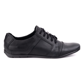 Polbut Sapatos de renda de couro masculino -Up Up preto Polbut Sapatos de renda de couro masculino -Up Up preto