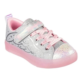 Skechers S Lights Twinke Sparks Heather Magic 314703L-Gypk Shoes prata