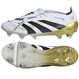 Adidas Predator Elite FT SG JR4529 Sapatos de futebol branco