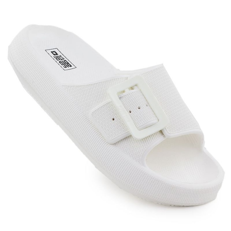 Slippers femininos Big Star RR274A584 Branco