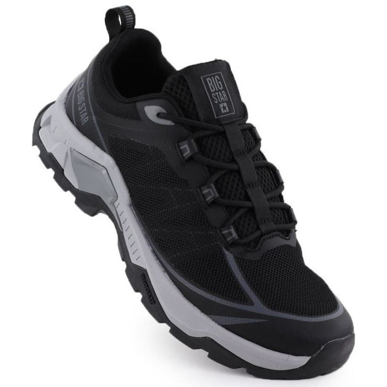 Sapatos esportivos masculinos Big Star RR174012 Black preto