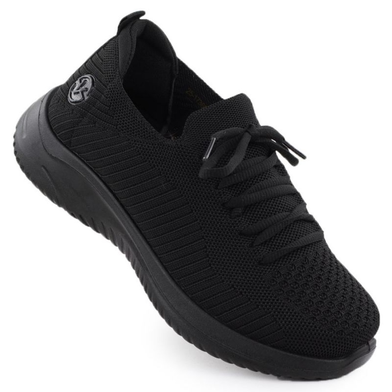 Sapatos esportivos femininos Vinceza 17366 Black preto