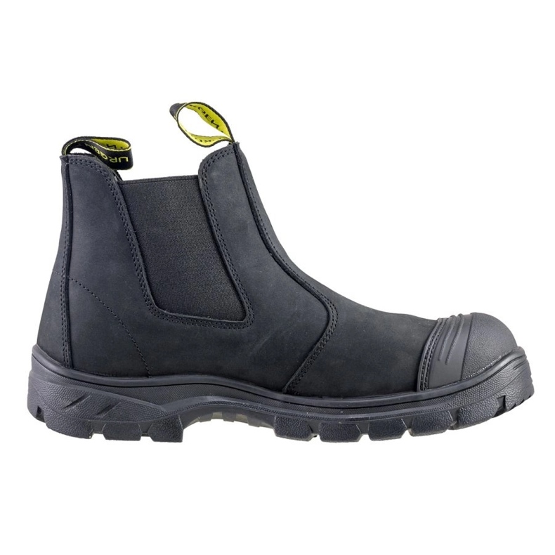 Botas Jodhpur masculinas trabalhando urgente 130S1 preto rosto preto