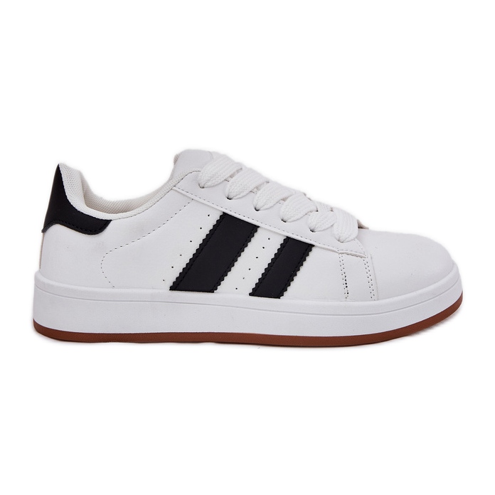 EVento Tênis feminino em couro ecológico, branco