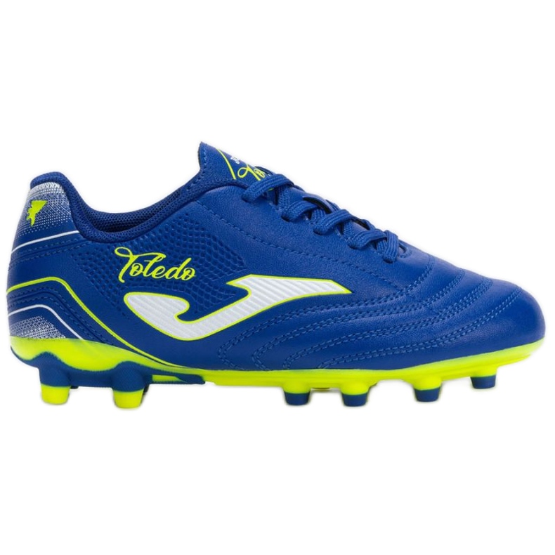 Joma Toledo 2504 FG TOJW2504FG Sapatos de futebol azul