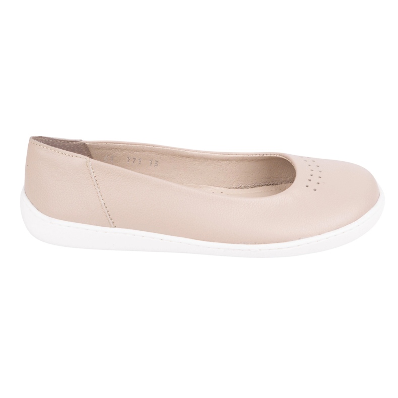 Olivier As bombas minimalistas das mulheres descalços caíram 1771pol mini bege