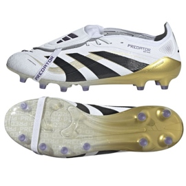 Adidas Predator Elite AG JR4771 Sapatos de futebol branco