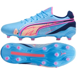 Puma King Ultimate vol. UP FG/AG 108069-01 Sapatos de futebol azul