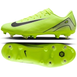 Nike Mercurial Vapor 16 Academia SG-Pro AC FQ8425-700 Sapatos de futebol amarelo Nike Mercurial Vapor 16 Academia SG-Pro AC FQ8425-700 Sapatos de futebol amarelo
