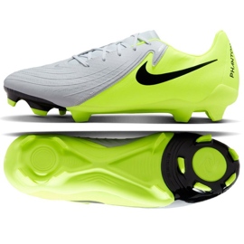 Nike Phantom GX II Academia FG/MG FD6723-003 Sapatos de futebol verde Nike Phantom GX II Academia FG/MG FD6723-003 Sapatos de futebol verde
