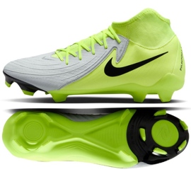 Nike Phantom Luna II Academia FG/ MG FD6725-003 Sapatos de futebol verde