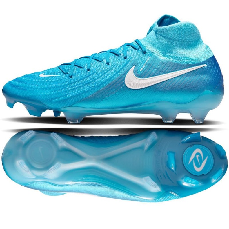 Nike Phantom Luna II Elite FG FJ2572-400 Sapatos de futebol azul