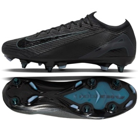Nike Zoom Vapor Mercurial 16 Elite SG-PRO FQ8688-002 Sapatos de futebol preto