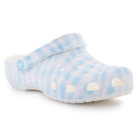 Crocs Classic Gingham Clog 211006-16s flip-flops branco