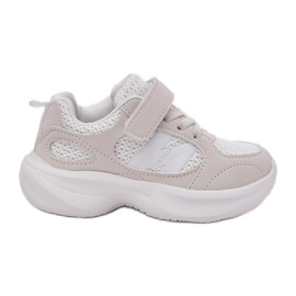 Tênis tênis sapatos esportivos com velcro branco