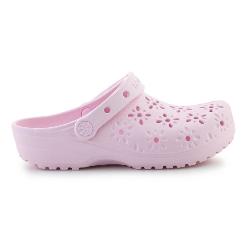 CROCS CLASSIC FLORAL CONTE CLOG 210927-6W rosa