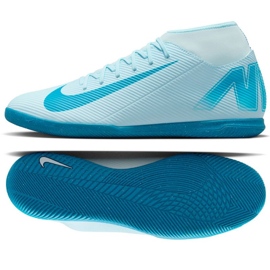 Nike Mercurial Superfly 10 Club IC FQ8315-400 Sapatos de futebol azul Nike Mercurial Superfly 10 Club IC FQ8315-400 Sapatos de futebol azul
