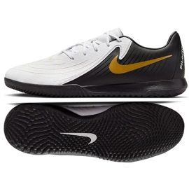 Nike Phantom GX II Academia IC FJ2581-100 Sapatos de futebol branco Nike Phantom GX II Academia IC FJ2581-100 Sapatos de futebol branco