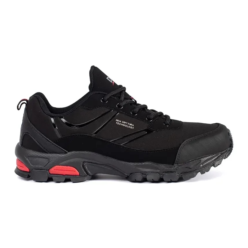 Sapatos de trekking femininos negros DK preto