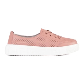 Sneakers Pink OpenWork amarraram Sergio Leone rosa