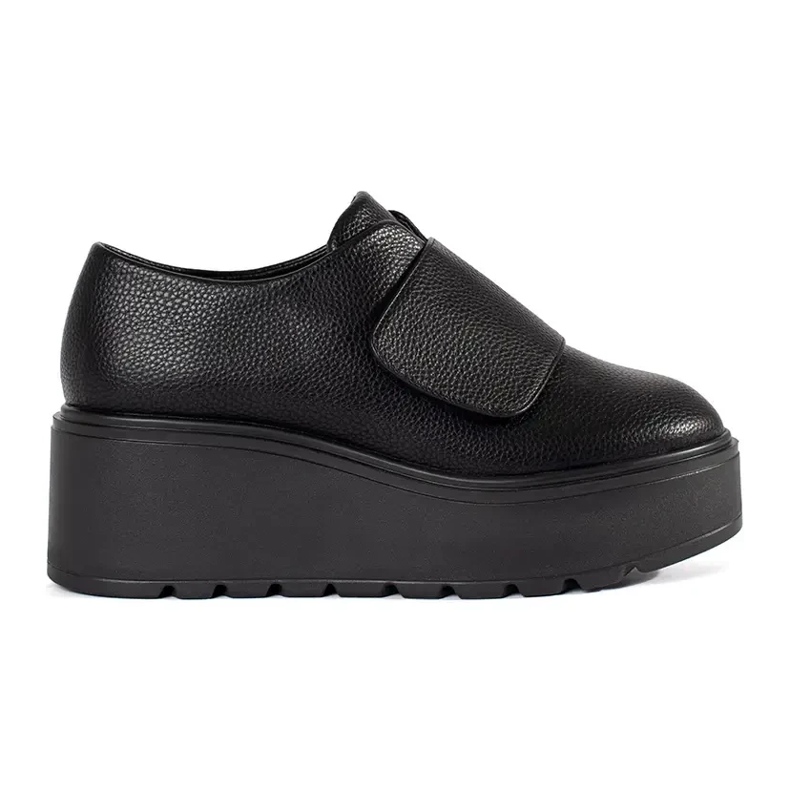 Goodin Sapatos para cunhas pretas preto