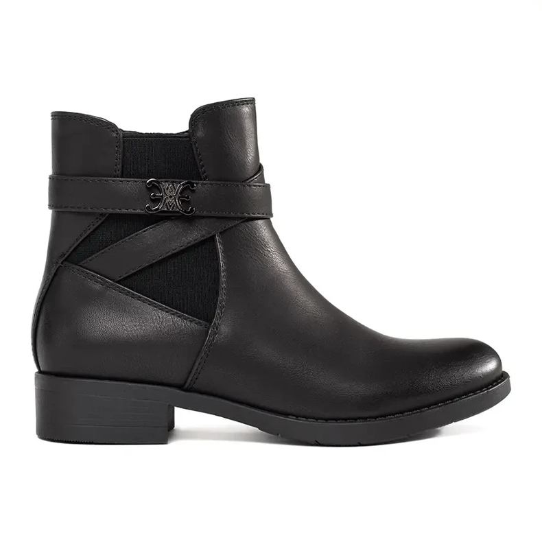 Botas pretas femininas preto
